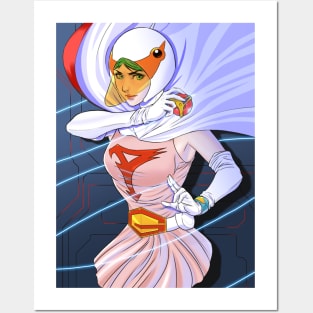 gatchaman jun the swan Posters and Art